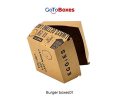 Burger Boxes customization with brand logo at GoToBoxes | free-classifieds.co.uk - 1