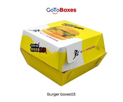 Burger Boxes customization with brand logo at GoToBoxes | free-classifieds.co.uk - 2