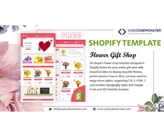 Flower Shop Shopify Theme | free-classifieds.co.uk - 1