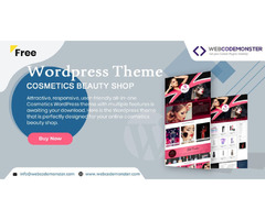 Cosmetics Shop WordPress Theme | free-classifieds.co.uk - 1