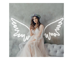 Buy Personalised Angelic Wings Neon Signs | free-classifieds.co.uk - 1