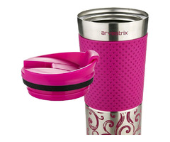 Buy Arvestrix Travel Mug, Leakproof Tumbler, Coffee Mug with BPA Free Easy Clean Double Lid | free-classifieds.co.uk - 4
