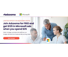 Join Adzooma for FREE and get $125 in Microsoft ads when you spend $25 - 1