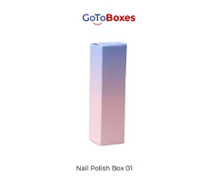 Get Original Custom Nail Polish Boxes Wholesale at GoToBoxes | free-classifieds.co.uk - 1
