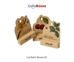 Get Original Custom Lip Balm Boxes Wholesale at GoToBoxes | free-classifieds.co.uk - 1