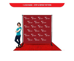 Step and Repeat Banner Logo Backdrop for Red Carpet Events in Uk | free-classifieds.co.uk - 1