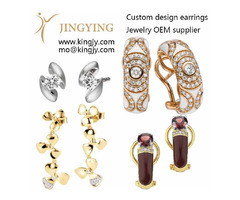 Italy jewelry wholesaler looking Christmas jewelry in yellow gold plated silver earrings | free-classifieds.co.uk - 1
