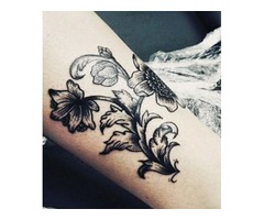 Beautiful black & grey dot-work tattoos by female artist | free-classifieds.co.uk - 4