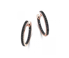 1ct Diamond Hoop Earrings For Women's | free-classifieds.co.uk - 1