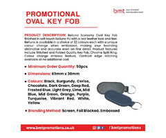 Promotional Oval Key Fob - 1