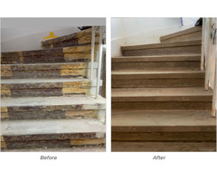 Natural Staircase Restoration - Posh Floor | free-classifieds.co.uk - 1