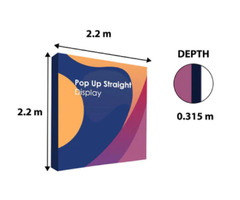 Vertical Pop Up Banners ( Double Side Printed) | free-classifieds.co.uk - 1
