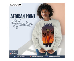 African Print Hoodies - 1