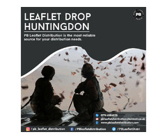 Leaflet Drop Huntingdon - 1