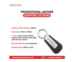 Promotional Leather Sapporo Keyring | free-classifieds.co.uk - 1