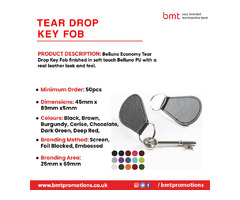 Promotional Tear Drop Key Fob | free-classifieds.co.uk - 1