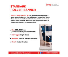 Promotional Standard Roller Banner | free-classifieds.co.uk - 1