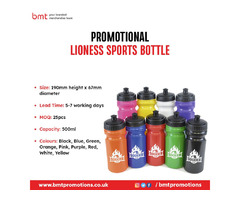 Promotional Lioness Sports Bottle | free-classifieds.co.uk - 1
