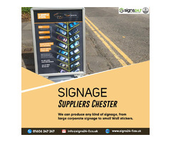 Signage Suppliers Chester - 1