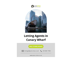 Letting Agents in Canary Wharf | Paul O'Shea Homes | free-classifieds.co.uk - 1