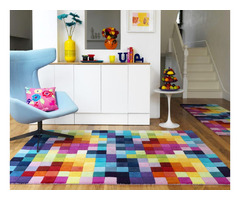 Funk Rug by Asiatic Carpets Design 05 Boxes Multi | free-classifieds.co.uk - 1