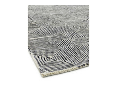 Camden Rug by Asiatic carpets in Black/White Colour | free-classifieds.co.uk - 3