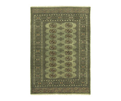 Buy Affordable Bokhara Green Traditional Wool Rug by Asiatic | free-classifieds.co.uk - 1