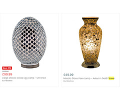 Create Mosaic Lamps At Bumbletree | free-classifieds.co.uk - 1