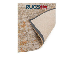Dara Flatweave Rug by Asiatic Carpets in Terracotta Design | free-classifieds.co.uk - 4