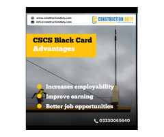 CSCS Black Card - Constructionduty | free-classifieds.co.uk - 1