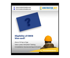 Blue CSCS Card - Constructionduty | free-classifieds.co.uk - 1