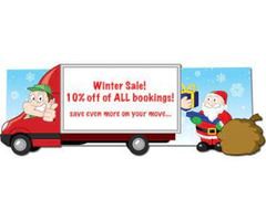 Winter Sale! 10% Off Of All Booking of Van or Removal Service | free-classifieds.co.uk - 1