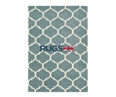 Albany Rug by Asiatic Carpets in Ogee Duck Egg Design | free-classifieds.co.uk - 1