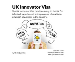 Innovator Visa Solicitors In The UK - 1