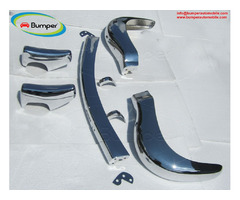 Mercedes 190 SL bumper (1955-1963) by stainless steel  - 4