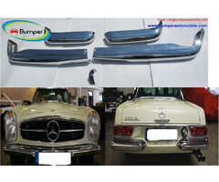 Mercedes Pagode W113 bumper (1963 -1971) by stainless steel  | free-classifieds.co.uk - 1