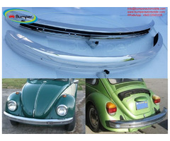 Volkswagen Beetle bumper type (1968-1974) by stainless steel | free-classifieds.co.uk - 1