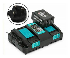 Makita DC18RD Twin Double Port Rapid Charger for BL1850B BL1860 | free-classifieds.co.uk - 1