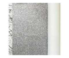 Silver Fine Glitter Fabric Metre Rolls at £39.75 - Fabeasy Ltd | free-classifieds.co.uk - 1