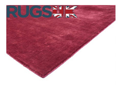 Katherine Carnaby Chrome Rug by Asiatic Carpets in Claret Colour | free-classifieds.co.uk - 4