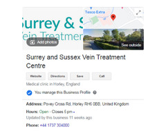 Varicose Veins Treatment in the UK With SASVTC | free-classifieds.co.uk - 1
