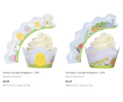 Shop Amazing Cupcake Wrappers from Almond Art Ltd | free-classifieds.co.uk - 1