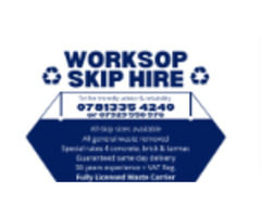 Reliable Skip Hire Services in Retford - Worksop Skip Hire | Expert Waste Management Solutions | free-classifieds.co.uk - 1