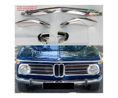 BMW 2002 bumper (1968-1970) by stainless steel (BMW 2002 Stoßfänger) - 1