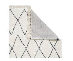 Boho Rug by Think Rugs in 8280 White/Black Design | free-classifieds.co.uk - 3