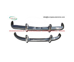 Datsun Roadster Fairlady bumpers with over rider new (1962-1970) - 2