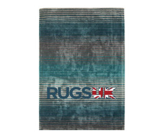 Holborn Rug by Asiatic Carpets in Turquoise Colour | free-classifieds.co.uk - 1