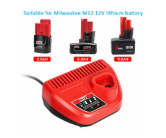 Rapid Charger for Milwaukee M12 C12C 12V Li-ion battery | free-classifieds.co.uk - 1