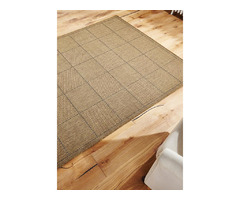 Checked Flatweave Rug by Oriental Weavers in Natural Colour | free-classifieds.co.uk - 2