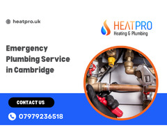 Emergency Plumbing Service in Cambridge  - 1
